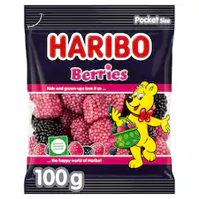Haribo Berries želé s ovocnou príchuťou 100 g