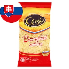 Cessi Bezvaječné cestoviny pšeničné, sušené fliačky 400 g