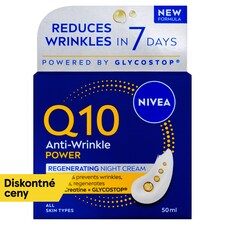 Nivea Q10 Power Regeneračný nočný krém proti vráskam 50 ml