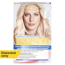 L'Oréal Paris Excellence Créme 01 , blond ultra svetlá prírodná, 72 +48 +12 +60 ml