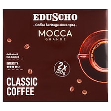 Eduscho Mocca Grande pražená mletá káva 2 x 250 g (500 g)