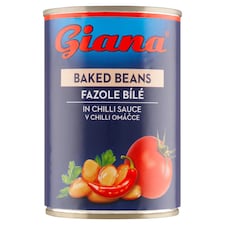 Giana Fazuľa biela v chilli omáčke 410 g