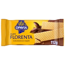 Opavia oplátky Zlaté Florenta čokoládová náplň 112 g