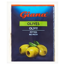 Giana Olivy zelené bez kôstky v slanom náleve 195 g