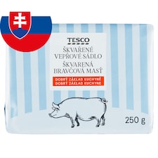 Tesco Škvarená bravčová masť 250 g