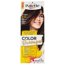 Schwarzkopf Palette Color Shampoo farba na vlasy Tmavočokoládový 3-0 (341)