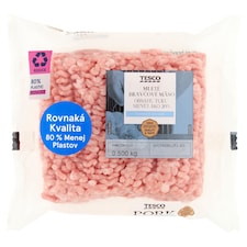 Tesco Mleté bravčové mäso 0,500 kg