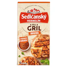Sedlčanský Hermelín na gril originál s grilovacím korením 407 g