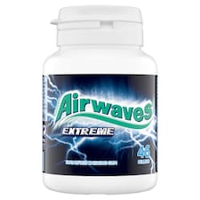 Wrigley's Airwaves Extreme žuvačka bez cukru s príchuťou mentolu a eukalyptu 46 ks 64 g