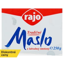 Rajo Tradičné maslo z lahodnej smotany 250 g