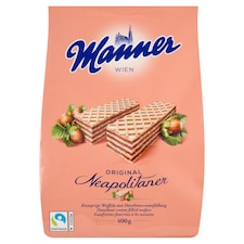 Manner Chrumkavé oplátky s lieskovcovou náplňou 400 g
