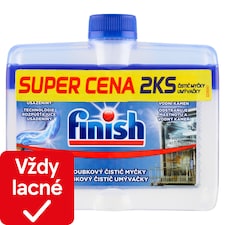 Finish Fresh hĺbkový čistič umývačky riadu 2 x 250 ml