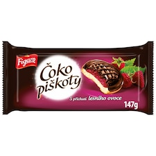 Figaro Čoko piškóty s príchuťou lesného ovocia 147 g