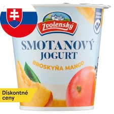 Zvolenský Smotanový jogurt broskyňa-mango 145 g