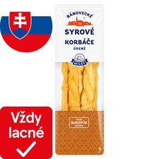 Milsy Bánovecké syrové korbáče údené 80 g
