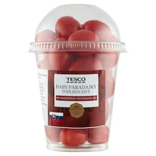 Tesco Baby paradajky podlhovasté 250 g