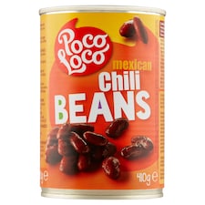 Poco Loco Červená fazuľa v mexickej omáčke 410 g