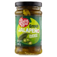 Poco Loco Krájané zelené papričky jalapeño 220 g