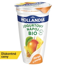 Hollandia Jogurtový nápoj bio mango a ananás s kultúrou BiFi 230 ml