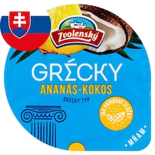 Zvolenský Jogurt grécky typ ananás-kokos 125 g