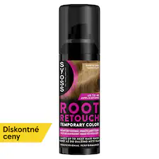 Syoss Root Retouch Sprej na dočasné zakrytie odrastených vlasov tmavoplavý 120 ml