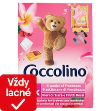 Coccolino vonné vrecúška ružové 3 ks