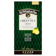 Sir Winston Tea Green Tea Lemon, 20 vrecúšok, 35 g