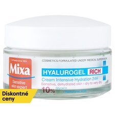 Mixa Hyalurogel hydratačný krém Rich, 50 ml