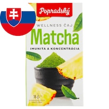 Popradský Wellness čaj Matcha imunita a koncentrácia 27 g