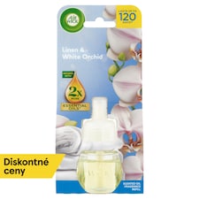 Air Wick Tekutá náplň do elektrického prístroja bielizeň a biela orchidea 19 ml