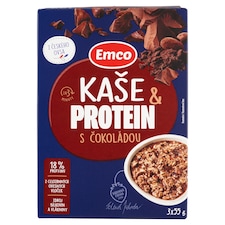 Emco Ovsená kaša proteín s čokoládou 3 x 55 g (165 g)
