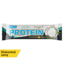 MaxSport Royal Proteínová tyčinka s kokosom máčaná v mliečnej čokoláde 60 g