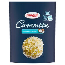 Mogyi Caramoon popcorn celomáčaný v sladkej kokosovej poleve 70 g