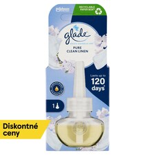 Glade Pure Clean Linen elektrický tekutý osviežovač vzduchu náplň 20 ml