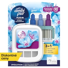 Ambi Pur 3Volution Štartovacia Súprava Elektrického Osviežovača Vzduchu Spring Awakening 20ml