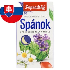 Popradský Wellness Čaj spánok upokojenie tela a mysle 18 x 1,5 g (27 g)