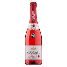 Moscato De Luxe Fragola miešaný alkoholický nápoj sýtený 0,75 l