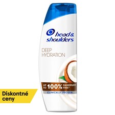 Head & Shoulders Deep Hydration Šampón na Lupiny 400 ml s Kokosovým Olejom. Denné Použitie