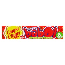 Chupa Chups Big Babol Strawberry žuvačky 27,6 g