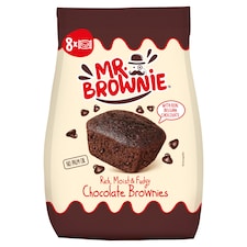 Mr. Brownie Pečivo s kakaovou príchuťou s kúskami čokolády 8 x 25 g (200 g)