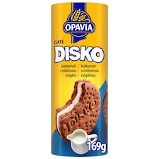 Opavia Disko kakaové s mliečnou náplňou Sušienky Balenie 169 g