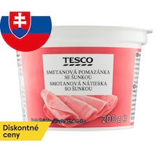 Tesco Smotanová nátierka so šunkou 200 g