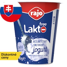 Rajo Lakto Free Smotanový jogurt biely 145 g