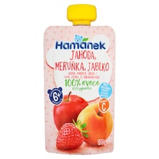 HAMANEK JAHODA, MARHULA A JABLKO 6+ M. 100 G