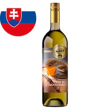 Naše Vinohrady Chardonnay D.S.C. akostné odrodové víno suché 0,75 l