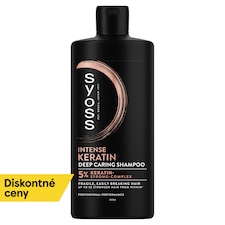 Syoss Intense Keratin šampón pre krehké, ľahko sa lámajúce vlasy 440 ml