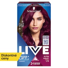 Schwarzkopf Live Colour + Lift farba na vlasy Ultra fialová L76