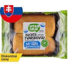 Vitacelia Buchty bezgluténové s náplňou tvarohovou 2 x 90 g (180 g)
