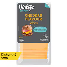 Violife Plátky s príchuťou čedaru 100 g