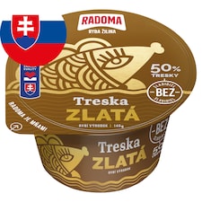 PRETO Ryba Žilina Treska Zlatá 140 g
